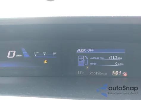 2013 Honda Civic Hybrid из США, поврежденный, VIN 19XFB4F38DE002931